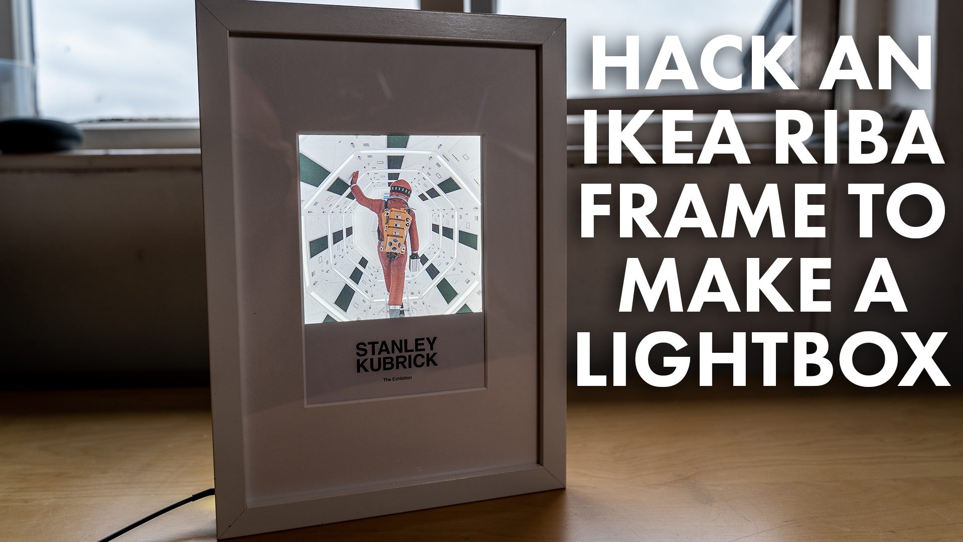 Hack an IKEA Ribba Frame to Make a Lightbox