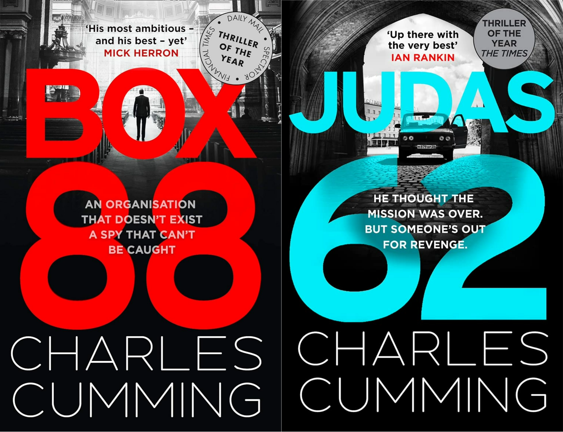 Box 88 and Judas 62 by Charles Cumming