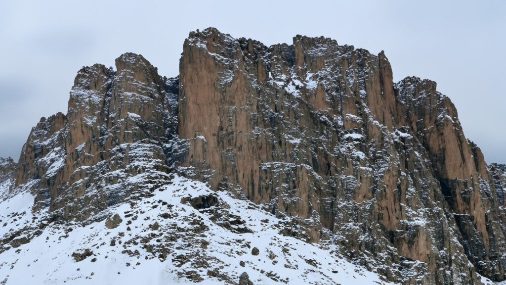 Snowy Rocks